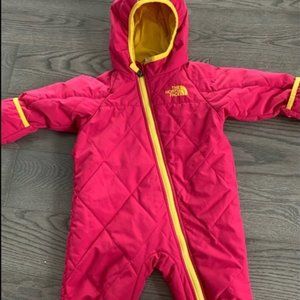 North Face Infant Snowsuit/Bunting, 6-12 months